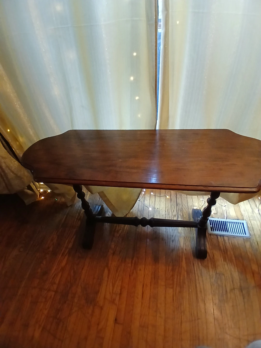 Wooden Console Table - photo 2