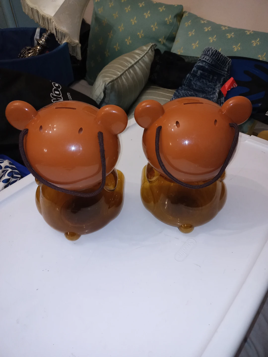 2 Bear Piggy Banks - photo 3
