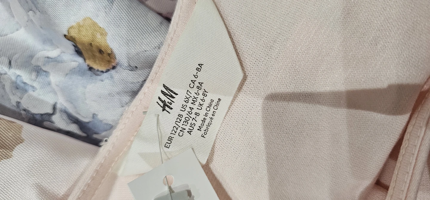H&M Girls Floral Dress - Size 7-8 - photo 3