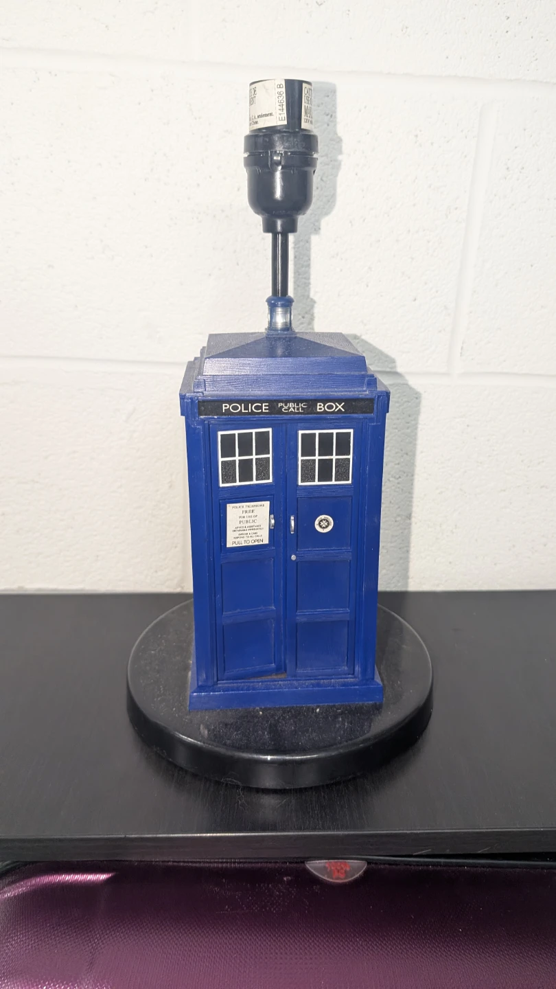 Dr. Who TARDIS Desk Lamp Base
