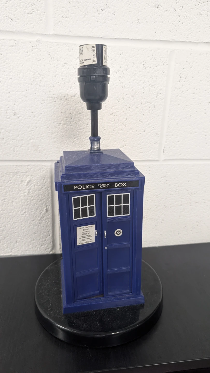 Dr. Who TARDIS Desk Lamp Base - photo 2