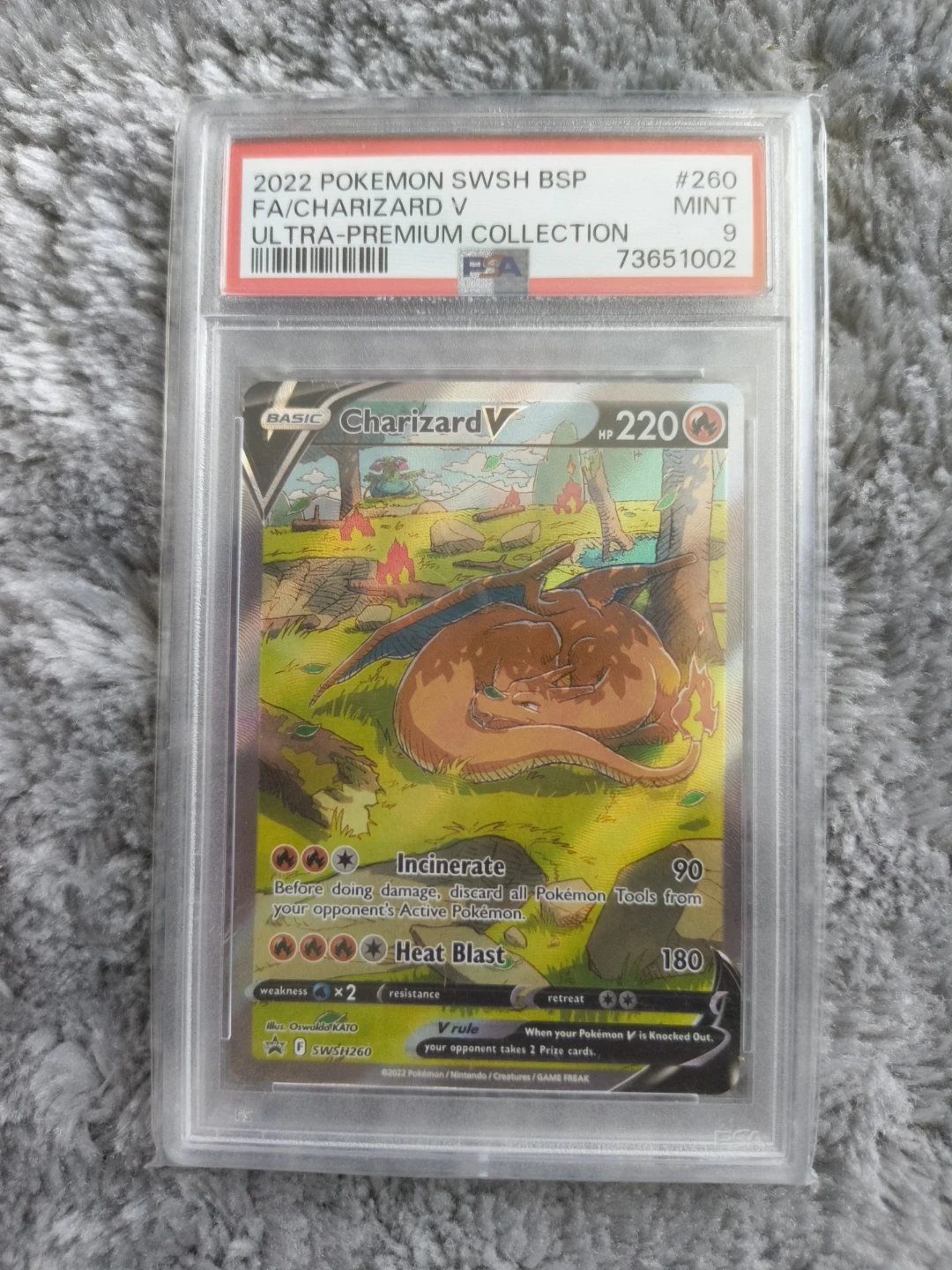 2022 Pokemon Charizard V Ultra-Premium Collection Card