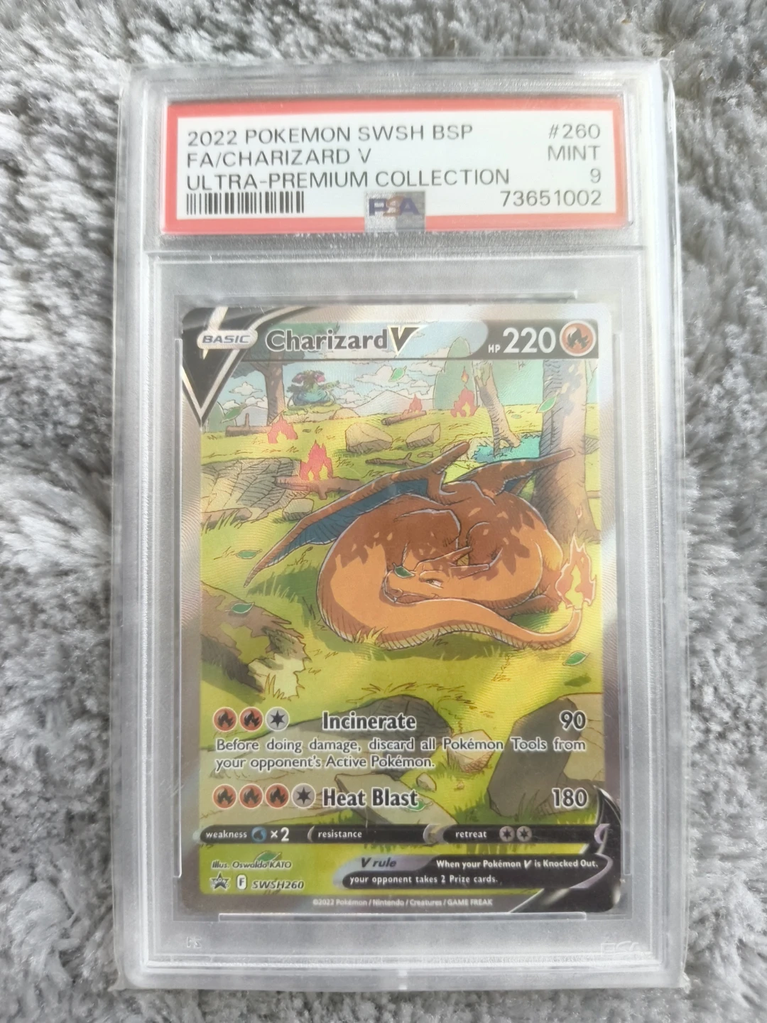 2022 Pokemon Charizard V Ultra-Premium Collection Card - photo 3