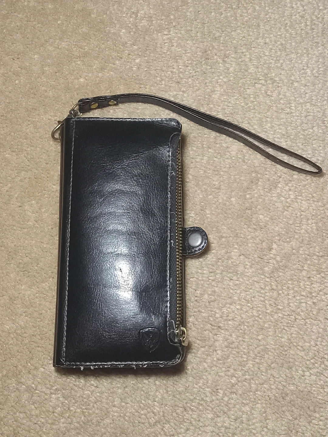 XcaseBar Wallet Phone Case with Wrist Strap