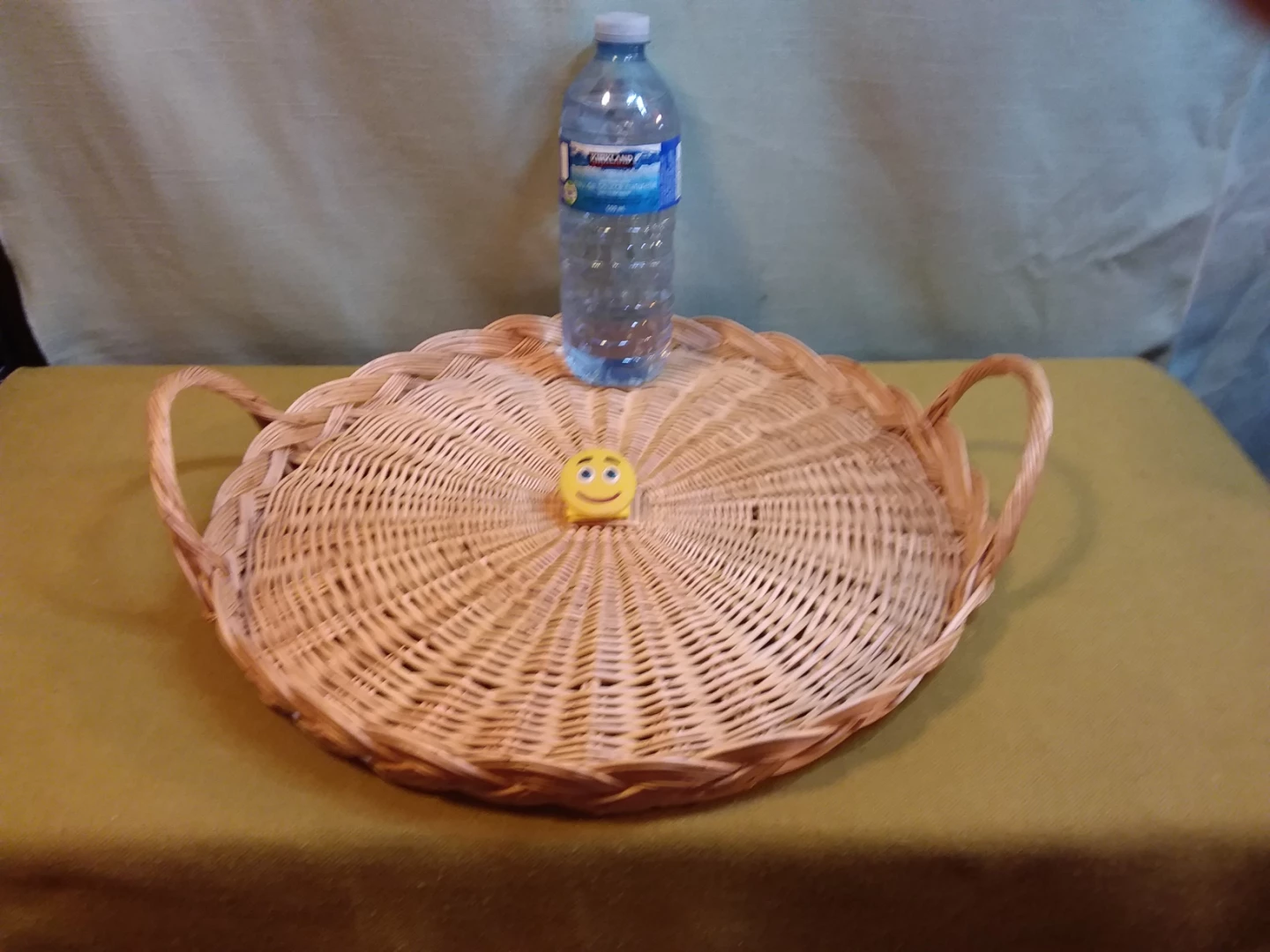 🍕 🍝 ➡️Wicker Serving Tray with Handles 🍕 🍛
