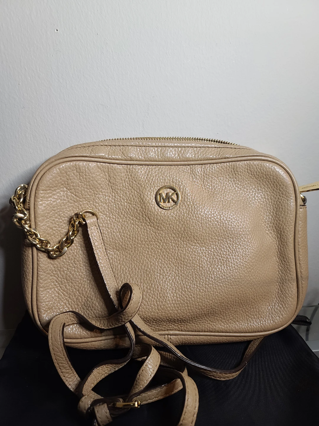 Michael Kors Leather Crossbody Bag