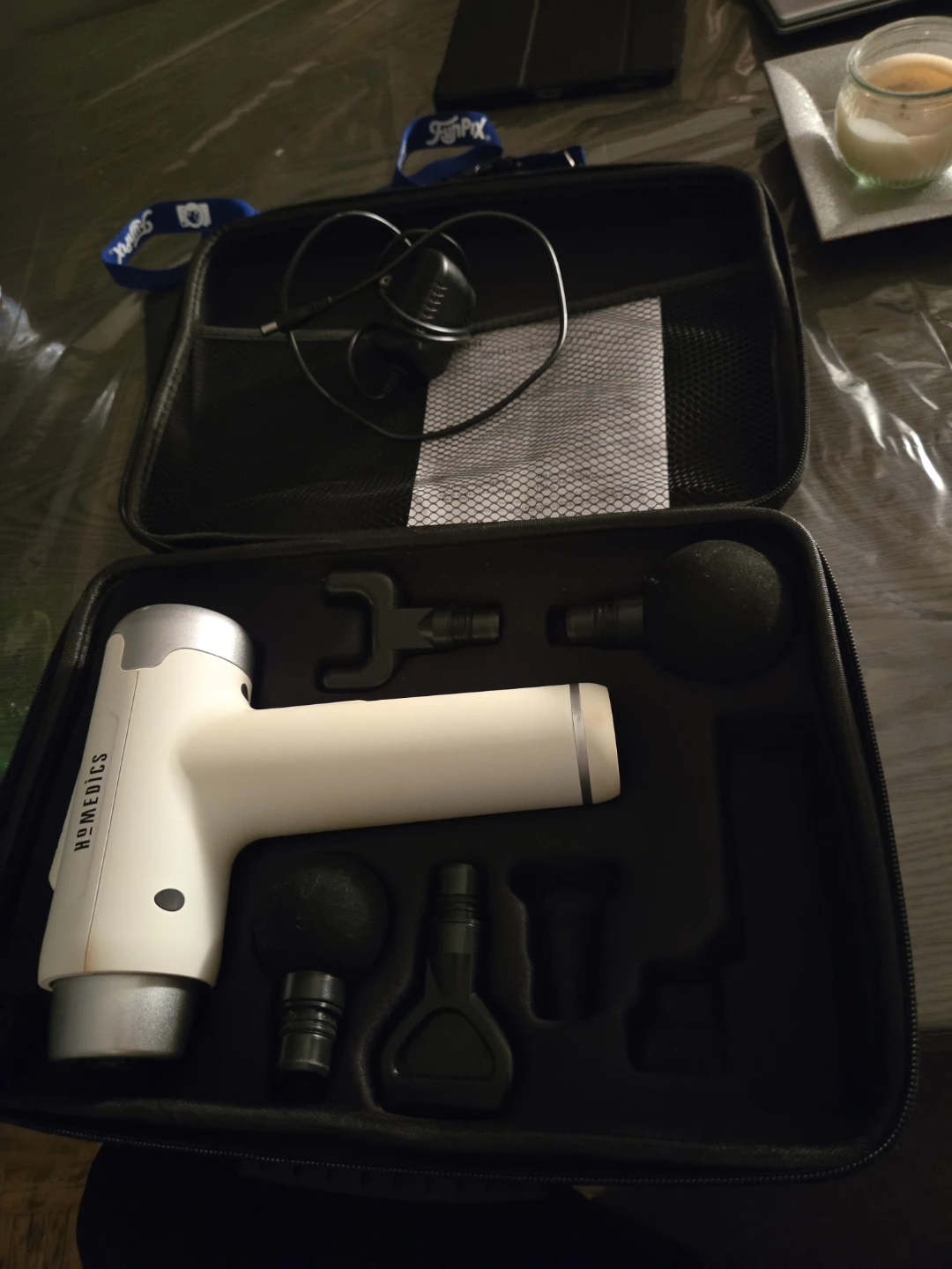 HoMedics Massage Gun with Accessories