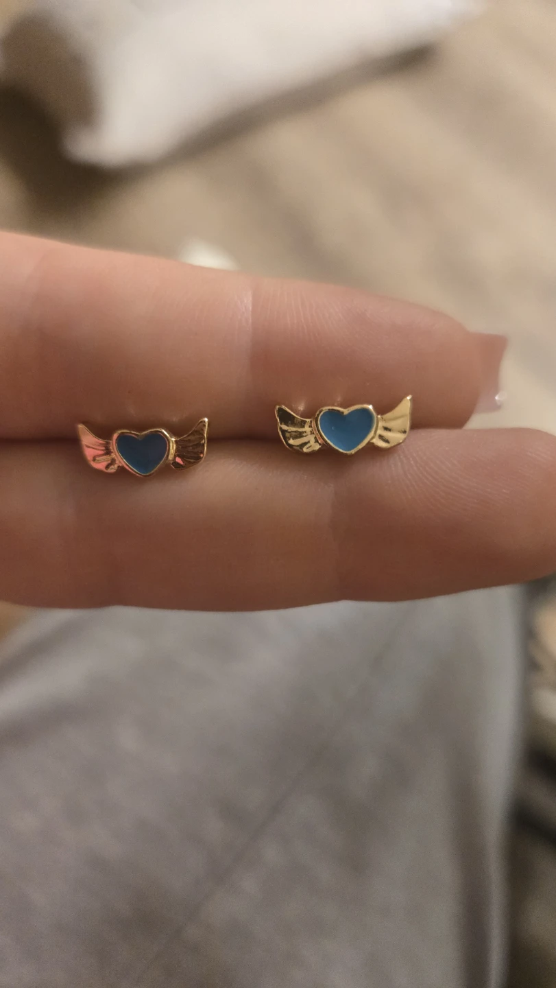 Cute Enamel Stud Earrings (Set of 5) - photo 3