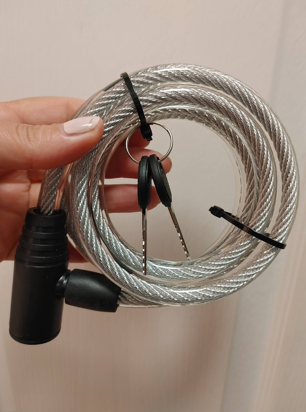 Cable Lock with 2 Keys