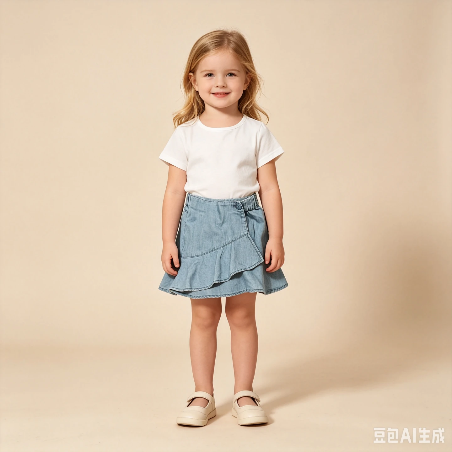 Seven Lemon Kids Denim Skirt - Size 110cm