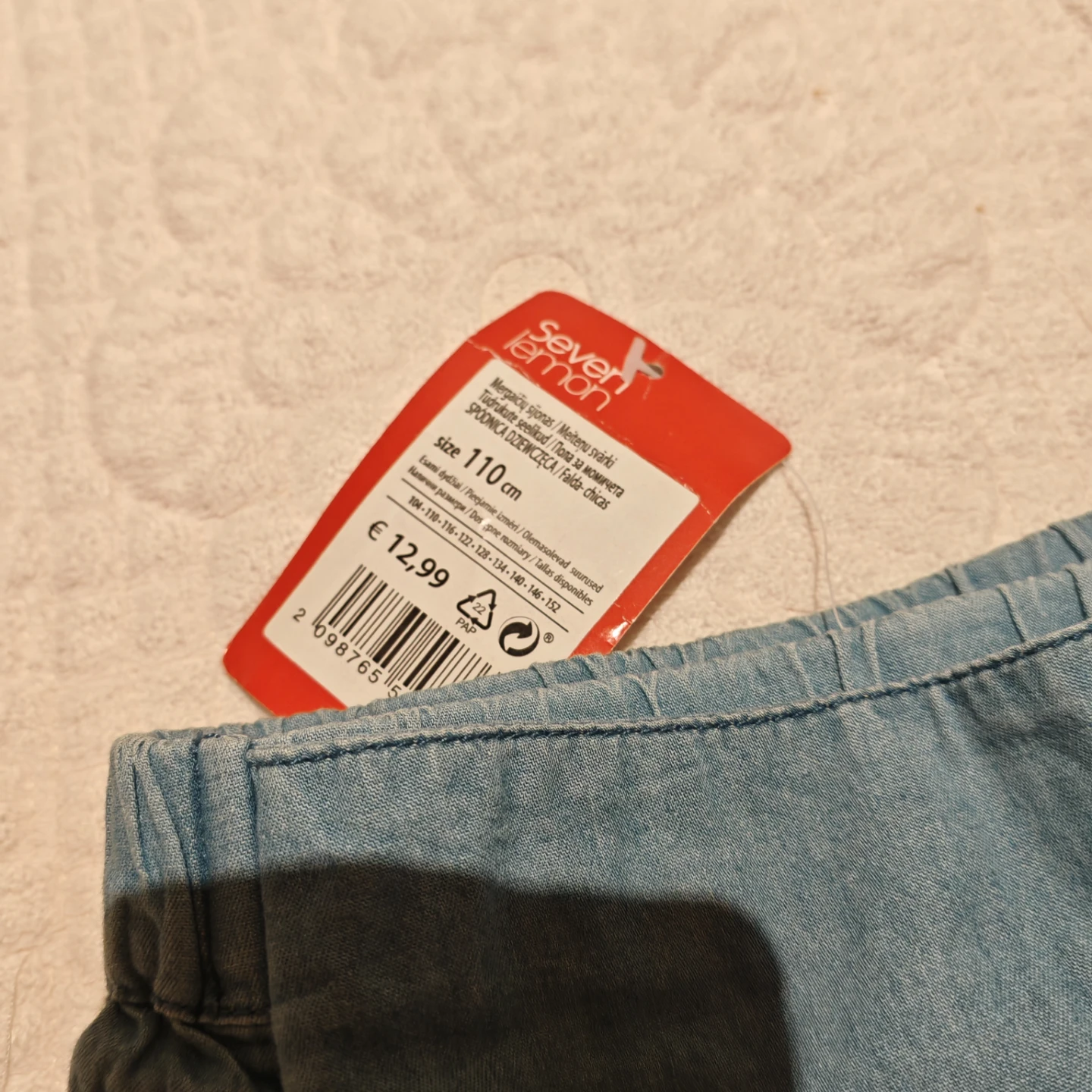 Seven Lemon Kids Denim Skirt - Size 110cm - photo 3