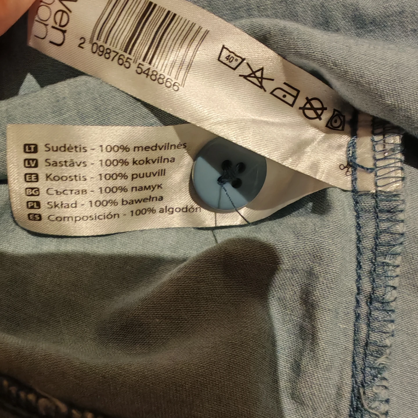 Seven Lemon Kids Denim Skirt - Size 110cm - photo 4
