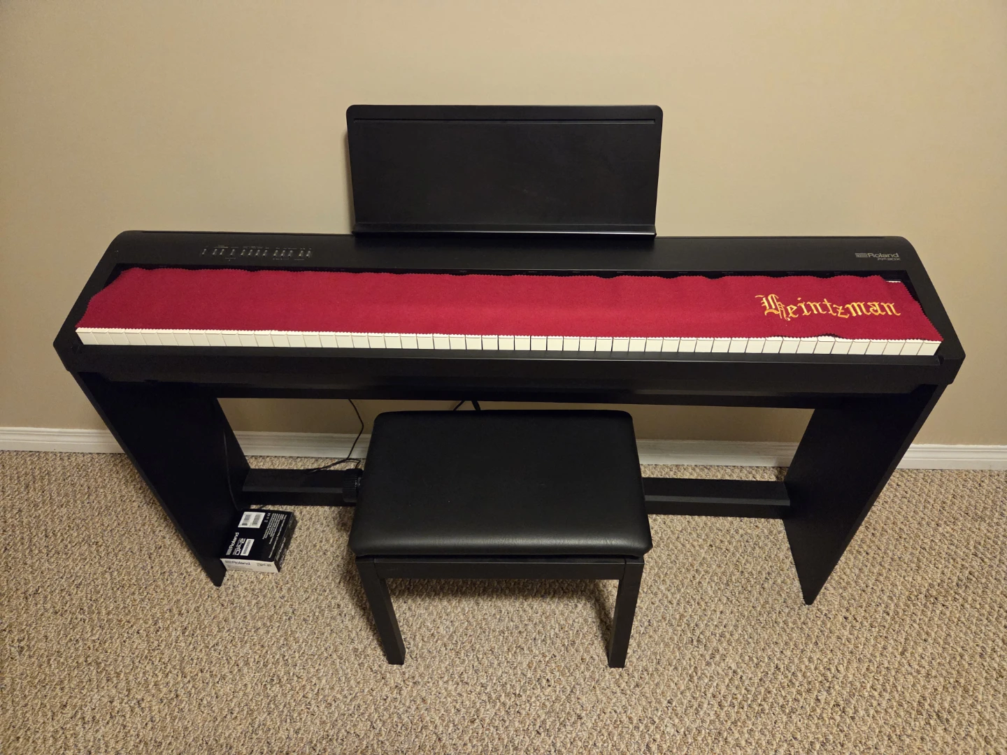Roland FP-30X Digital Piano with Heintzman Cover