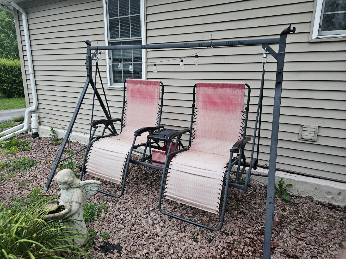 Double Patio Swing Chair