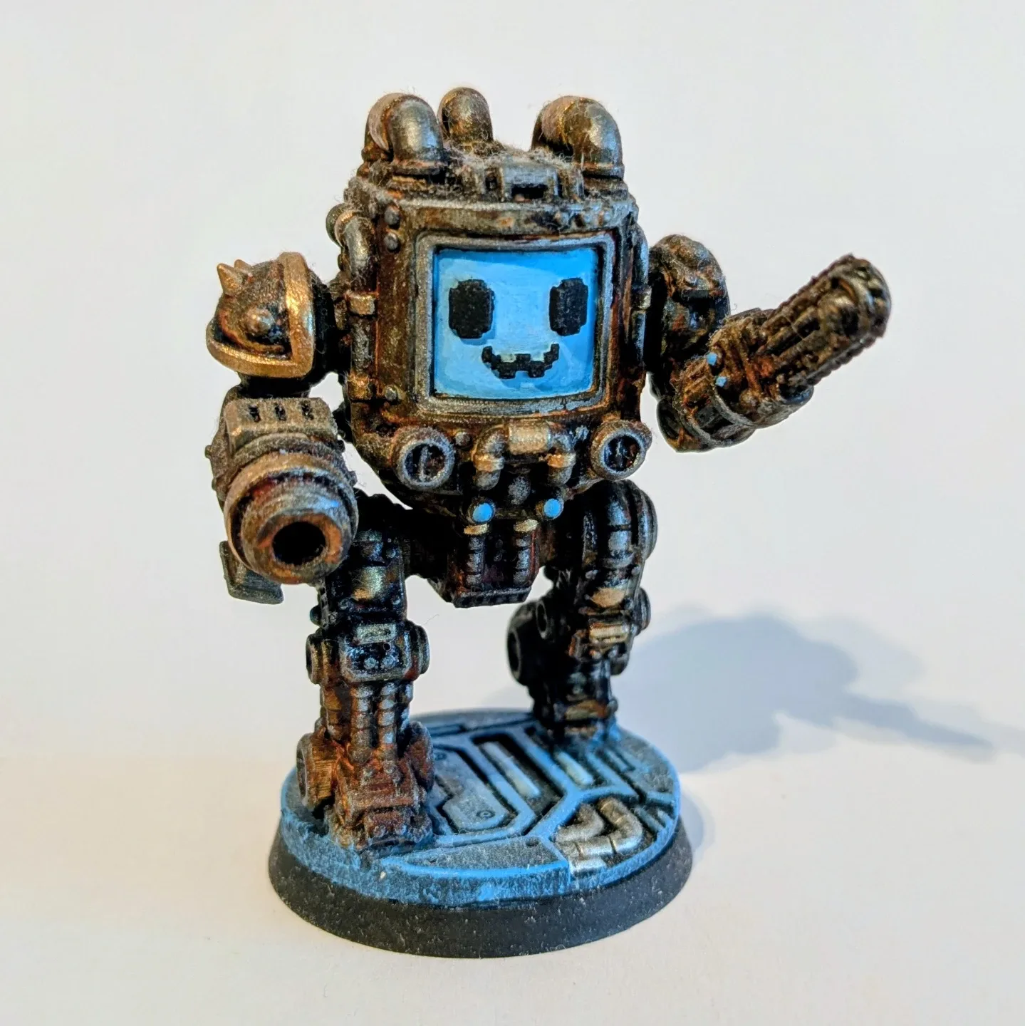 Video Game Themed Tabletop Mech Miniature