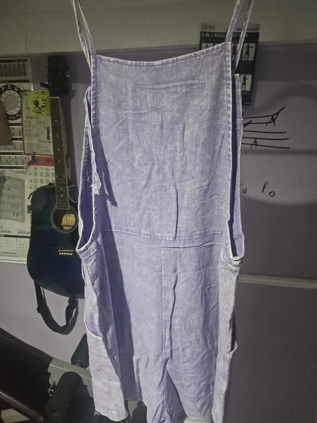 ZENANA Lavender Linen Blend Jumpsuit - photo 4