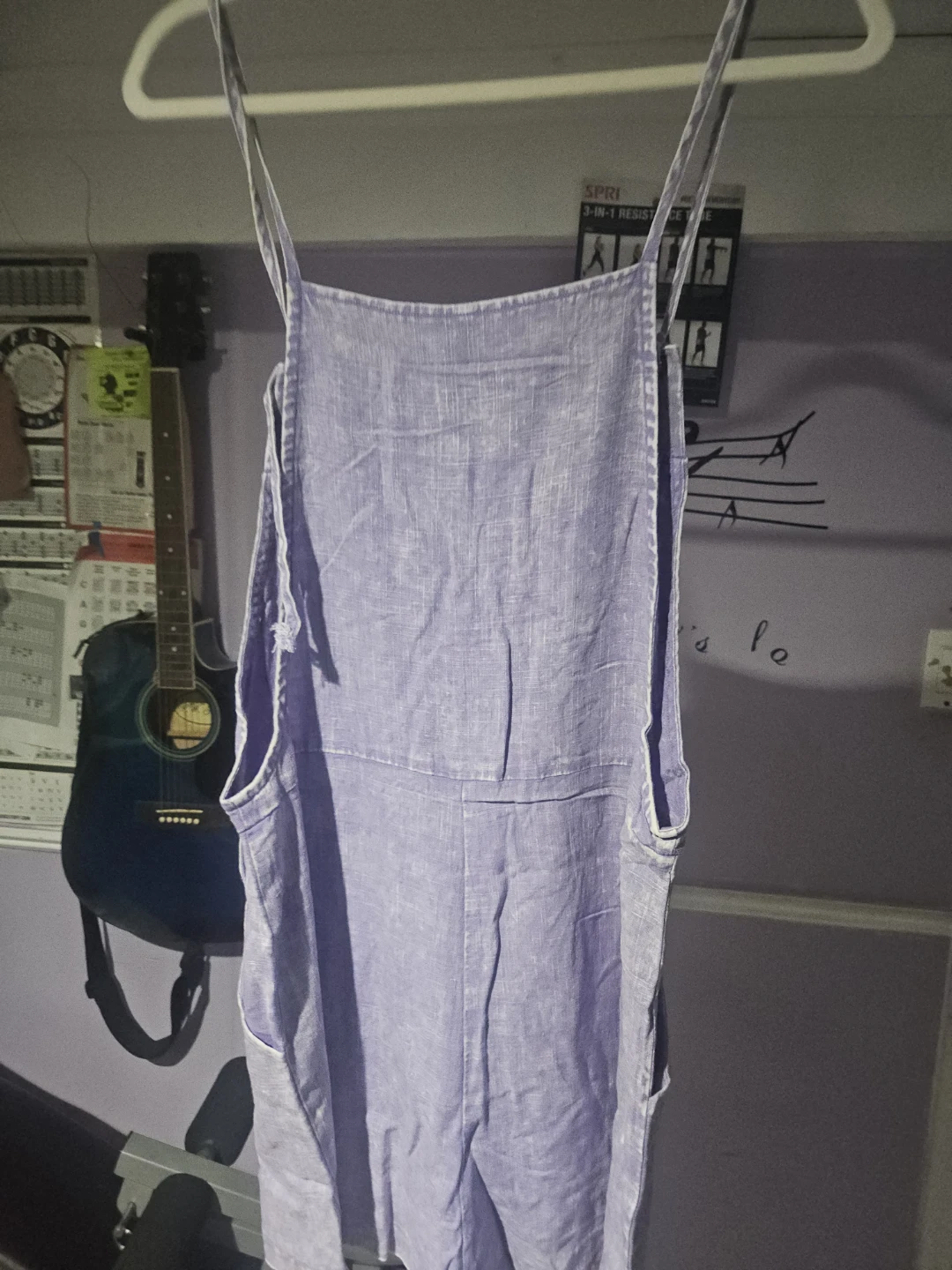 ZENANA Lavender Linen Blend Jumpsuit - photo 5