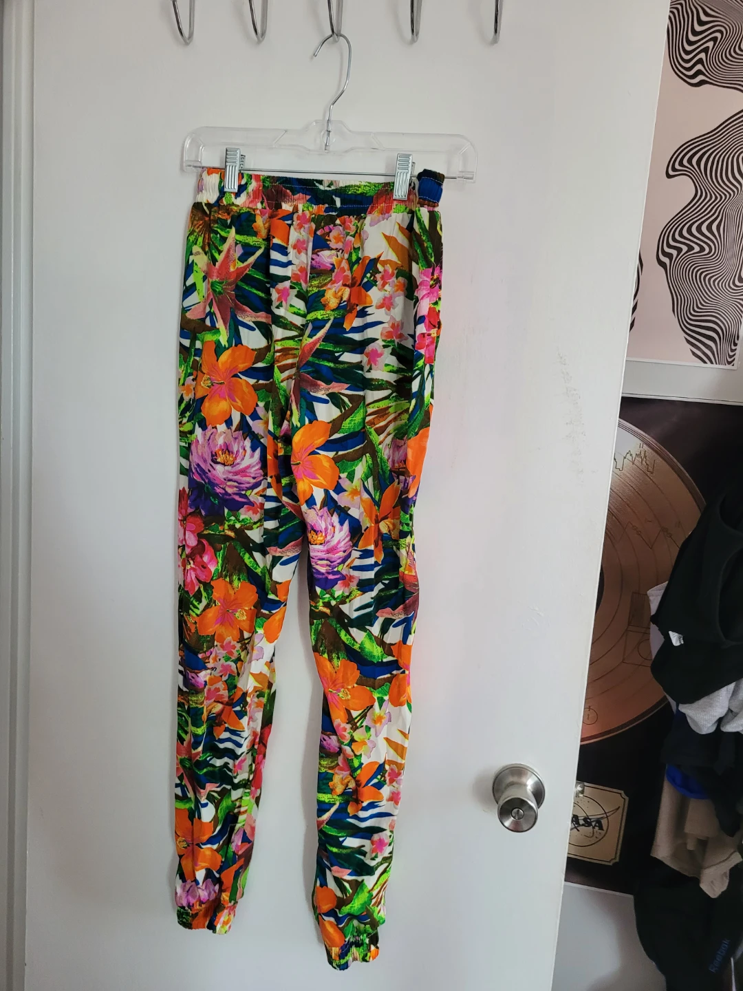 Floral Print Jogger Pants - photo 2