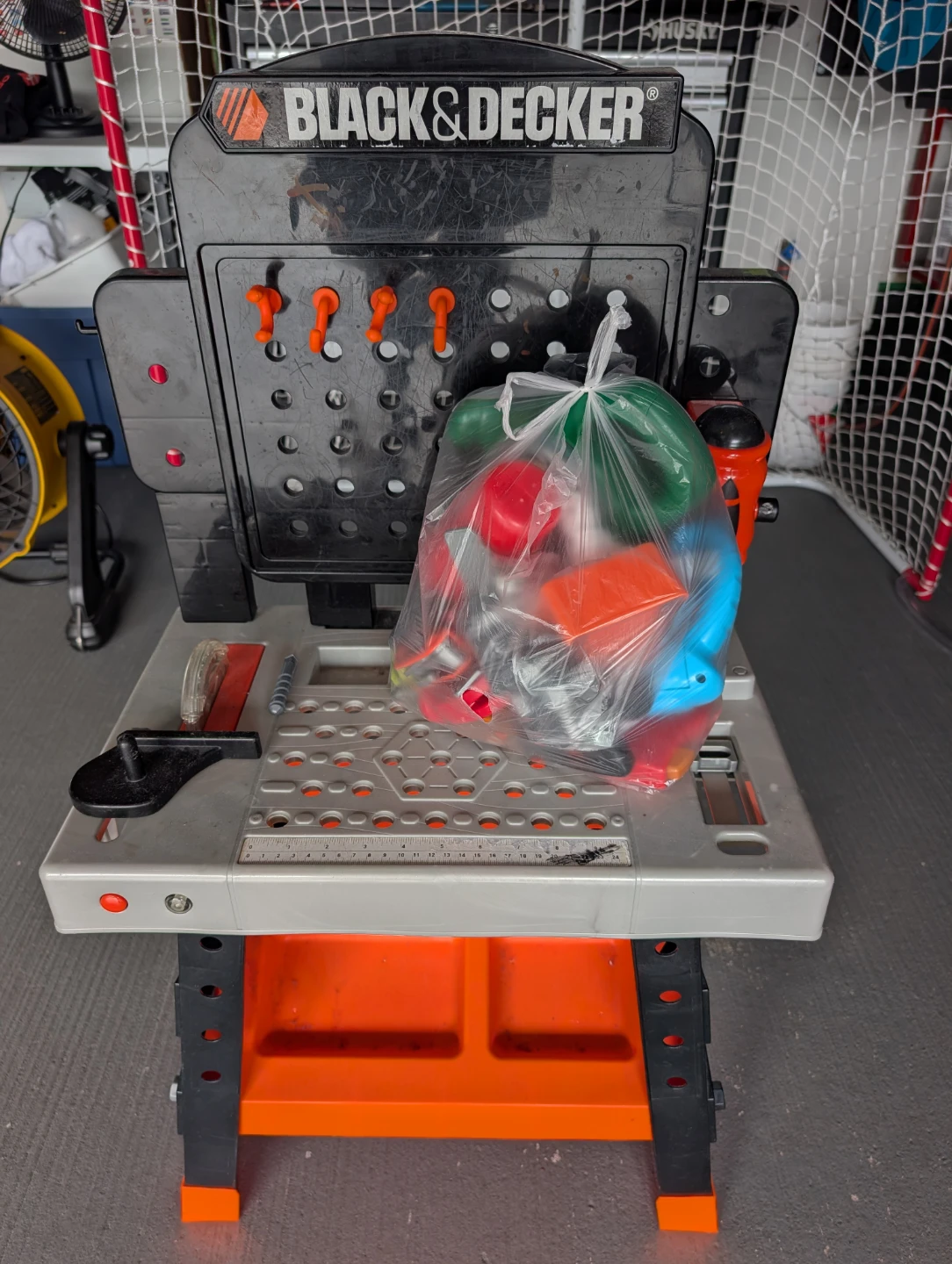 Kids tool bench