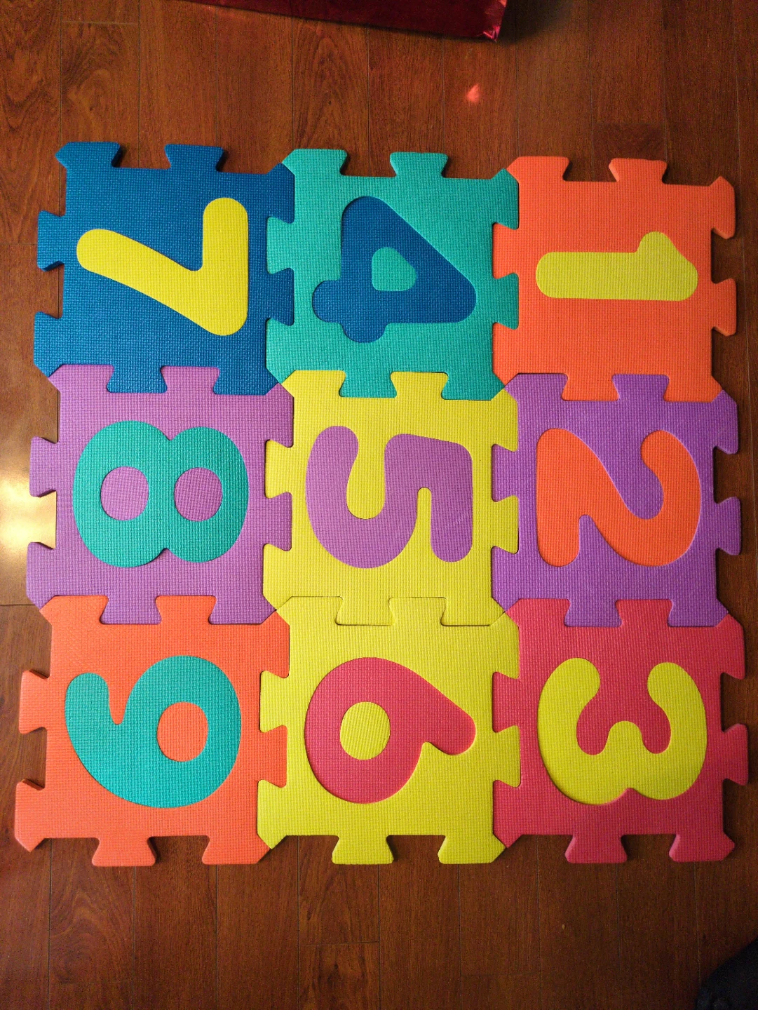 Foam Puzzle Mat Numbers