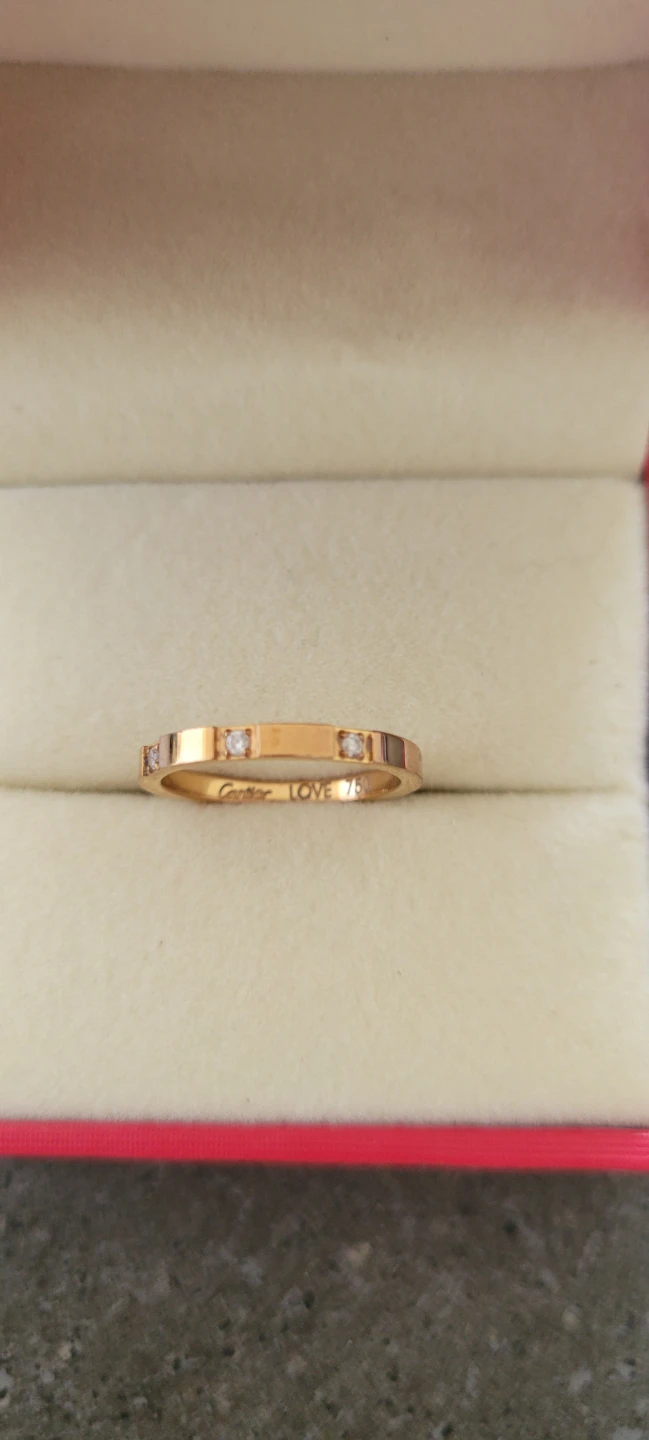 Cartier LOVE Ring with Diamonds
