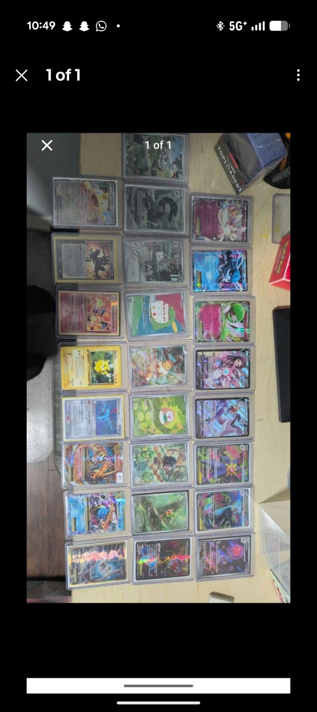 Assorted pokemon cards