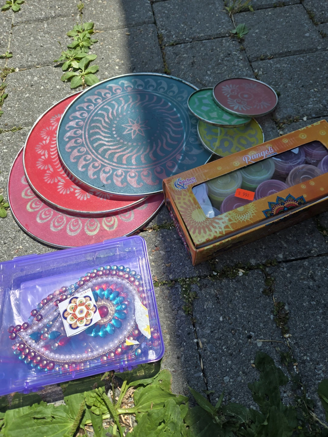 Diwali Rangoli set