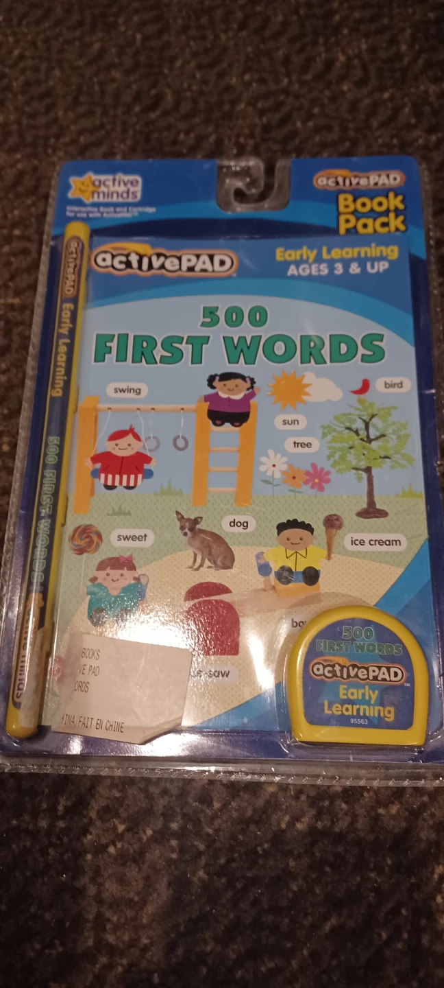 ActivePad 500 First Words Book