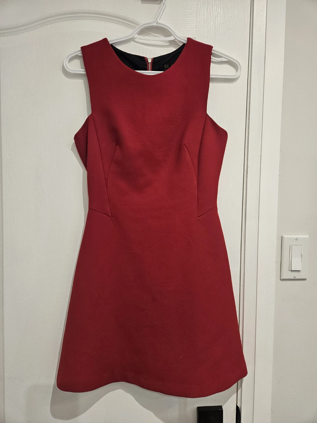 Zara Red Sleeveless Mini Dress - photo 2
