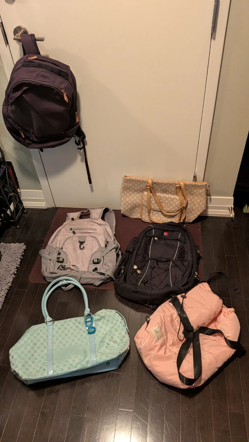 Assorted Carry-on Bags & Backpacks