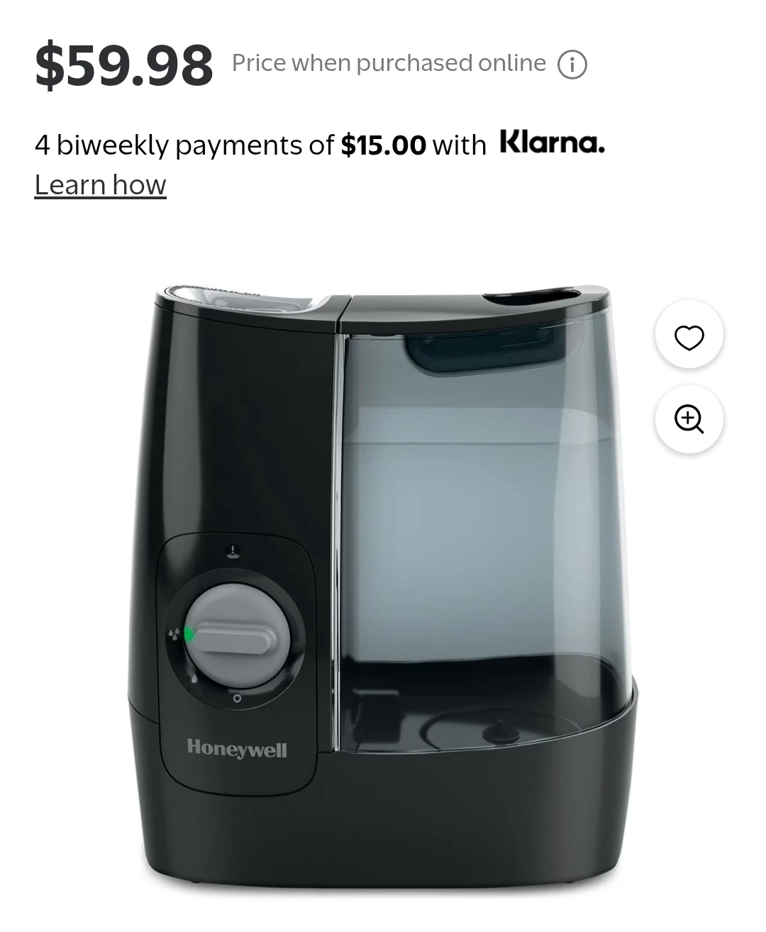 Honeywell Air Humidifier