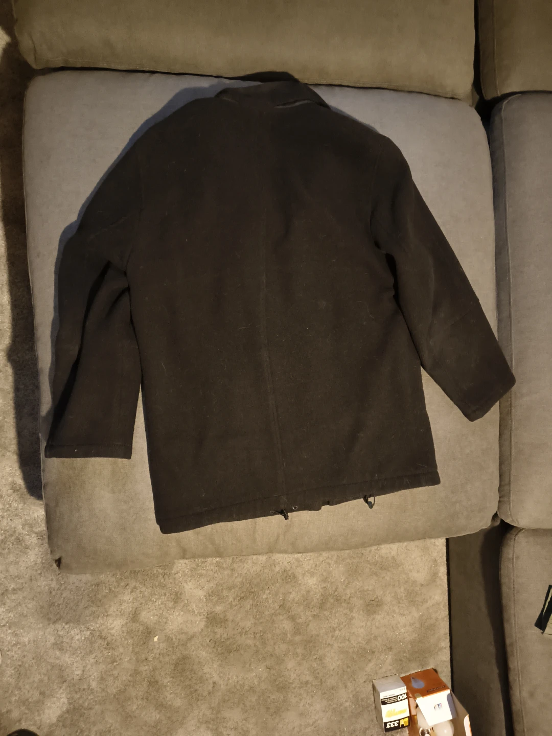 Bugatti Men's Black Wool Blend Winter Jacket - photo 2