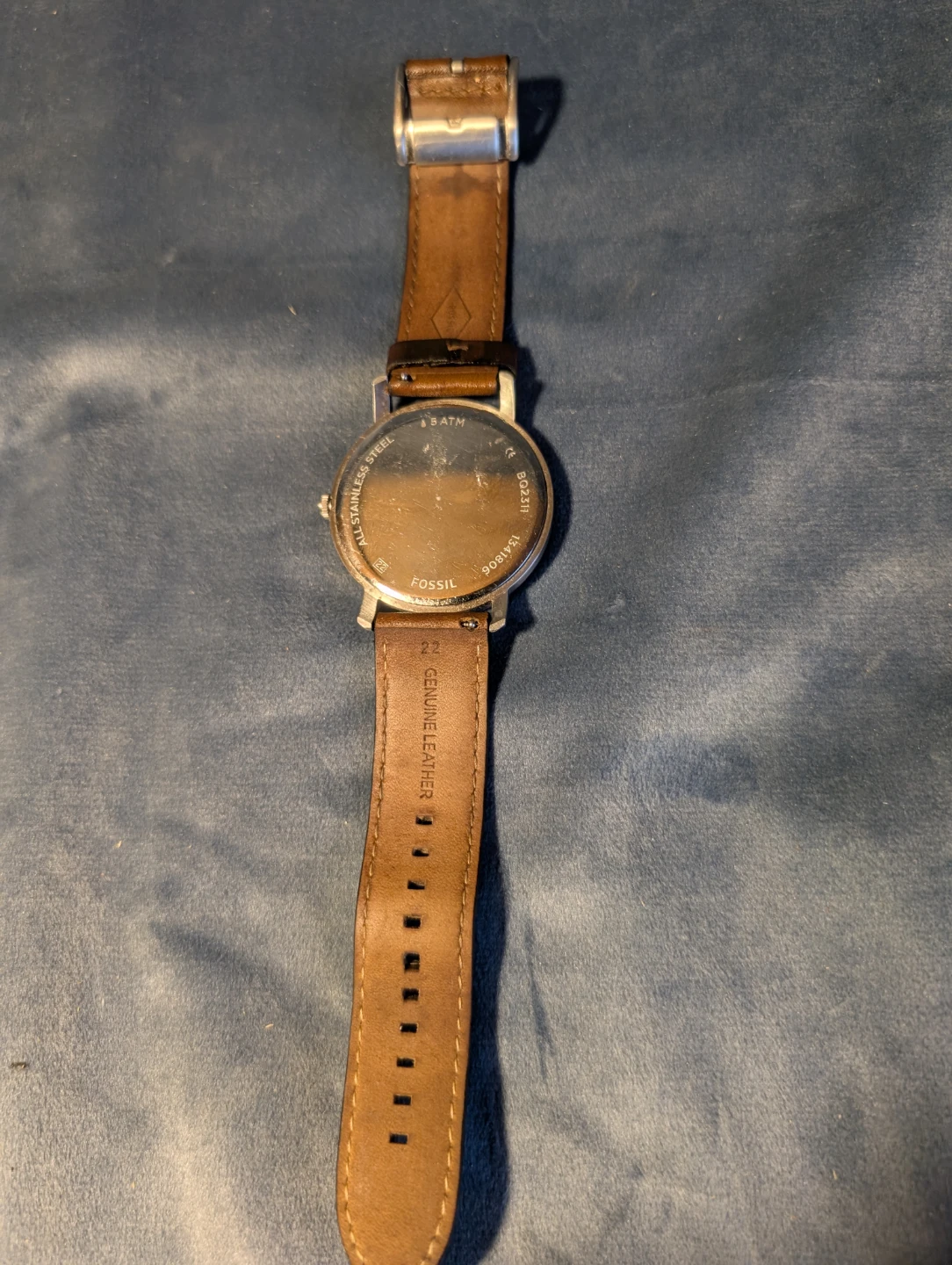 Fossil Watch with Brown Leather Strap - photo 2