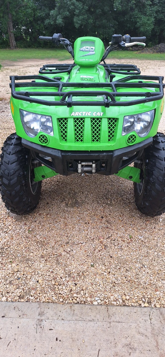 2006 arctic cat 400 -4x4 quad - photo 3