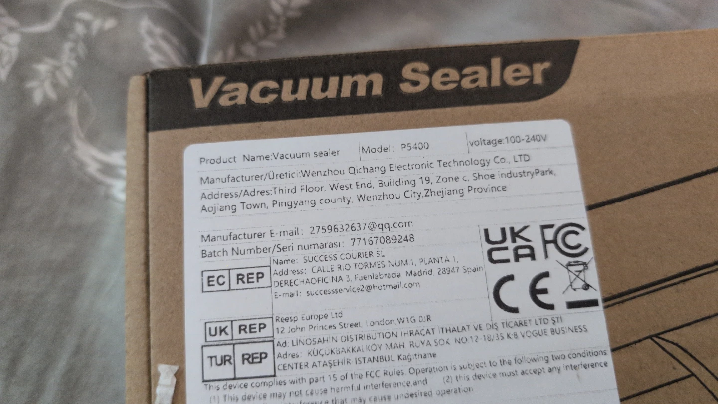 Vacuum Sealer Machine PS400 - photo 5