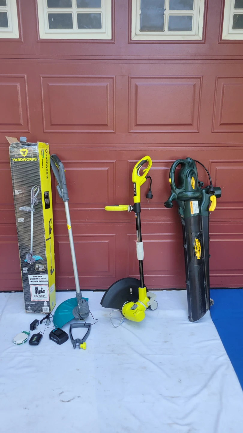 YardworksTrimmer & Blower, RYOBI Trimmer - photo 2