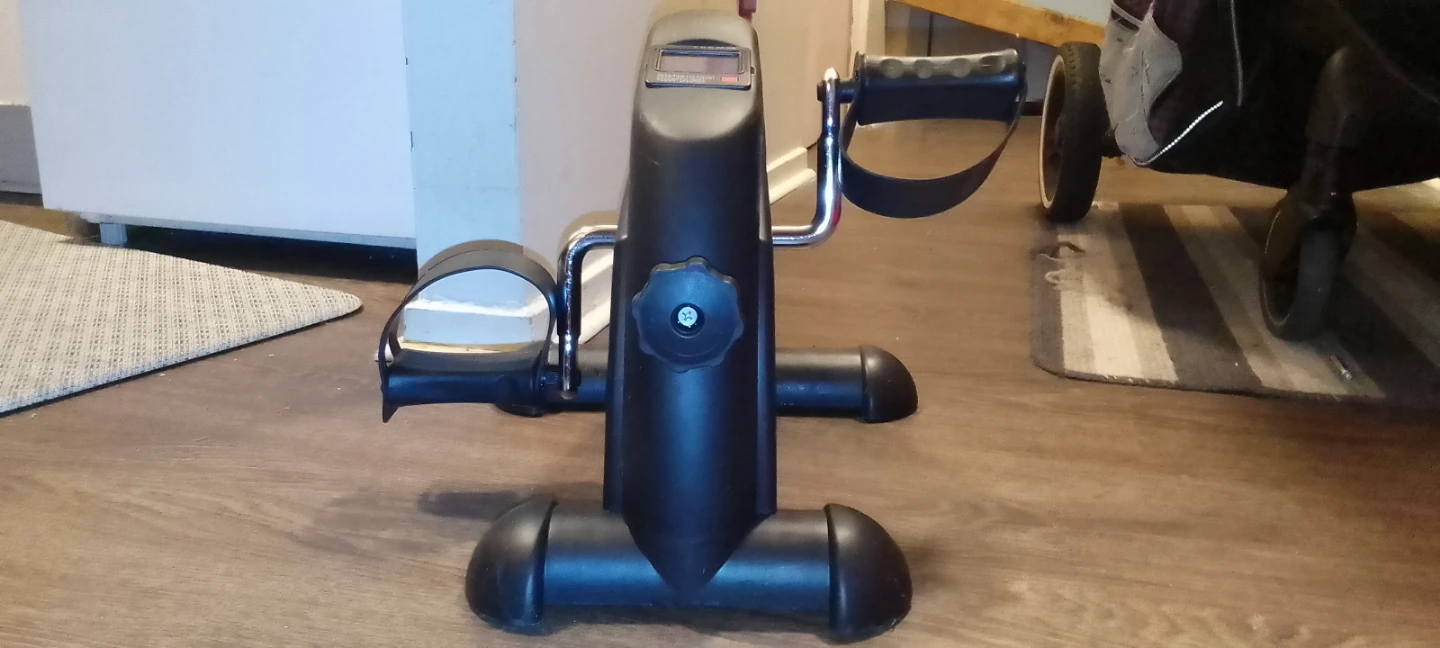 Mini Pedal Exerciser with Digital Display - photo 2