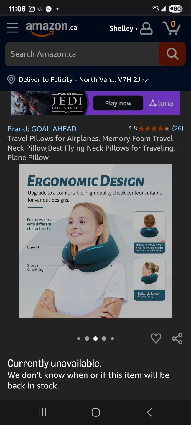 Travel Pillows for Airplanes brand new - photo 3