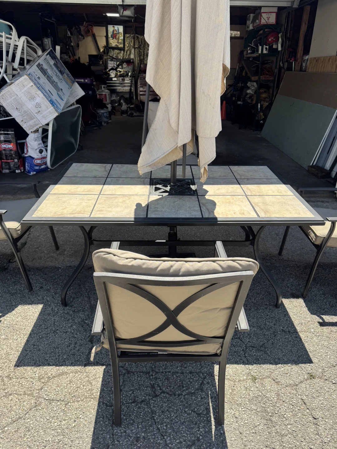 Patio Dining Set with Table and Chairs