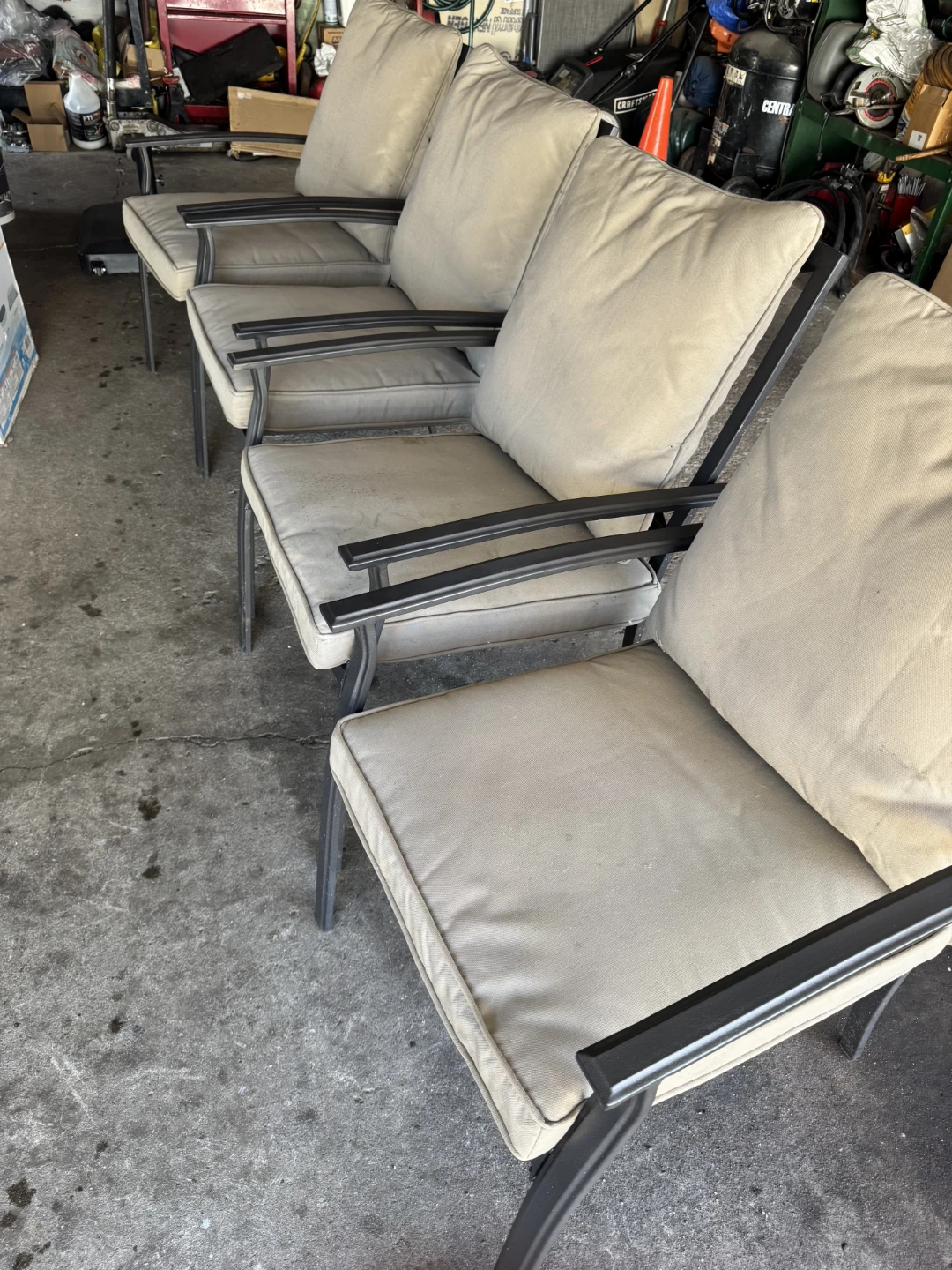 Patio Dining Set with Table and Chairs - photo 2