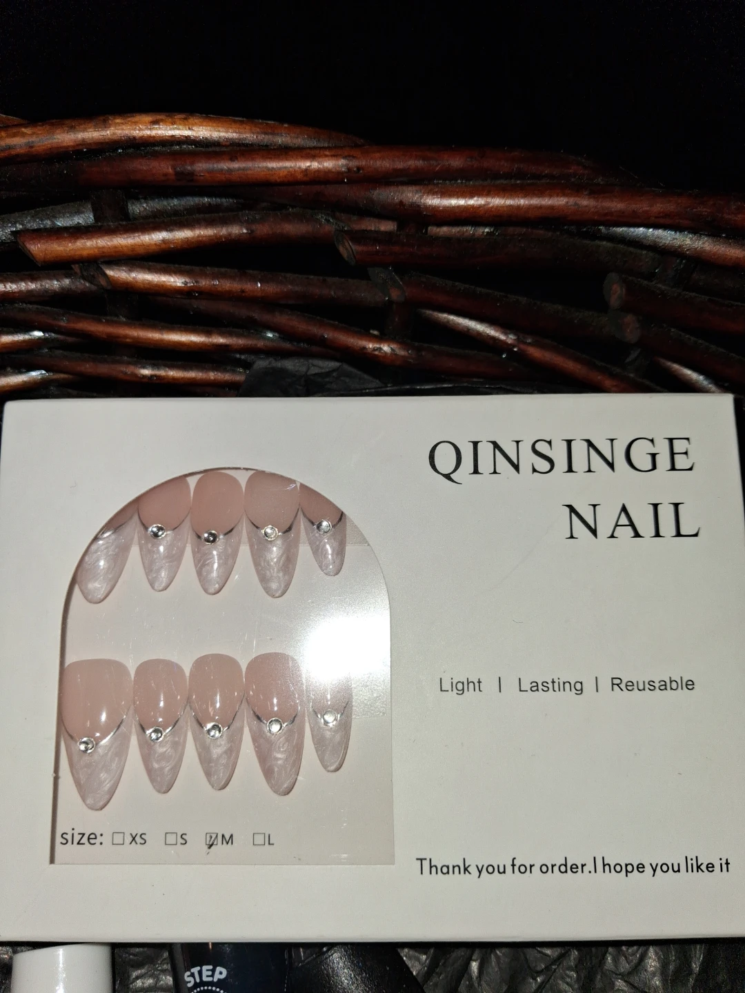 Qinsinge Nail False Nails with Essie & Other Polish - photo 3
