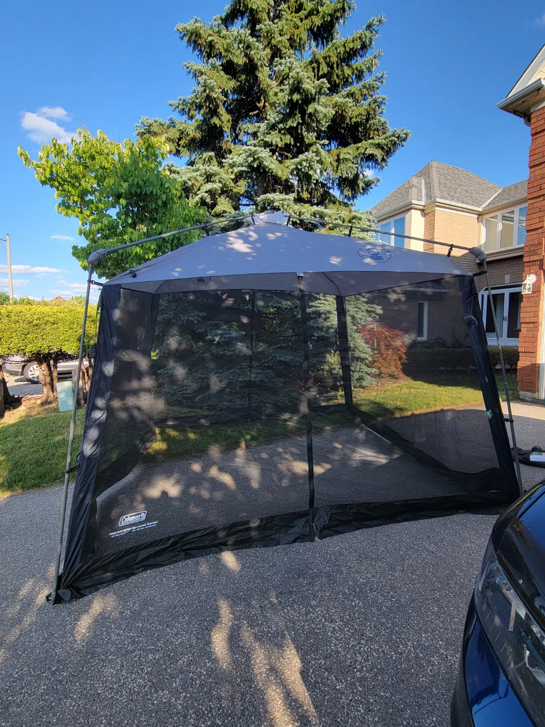 Coleman Screened Canopy Tent with Instant Setup like new - photo 5