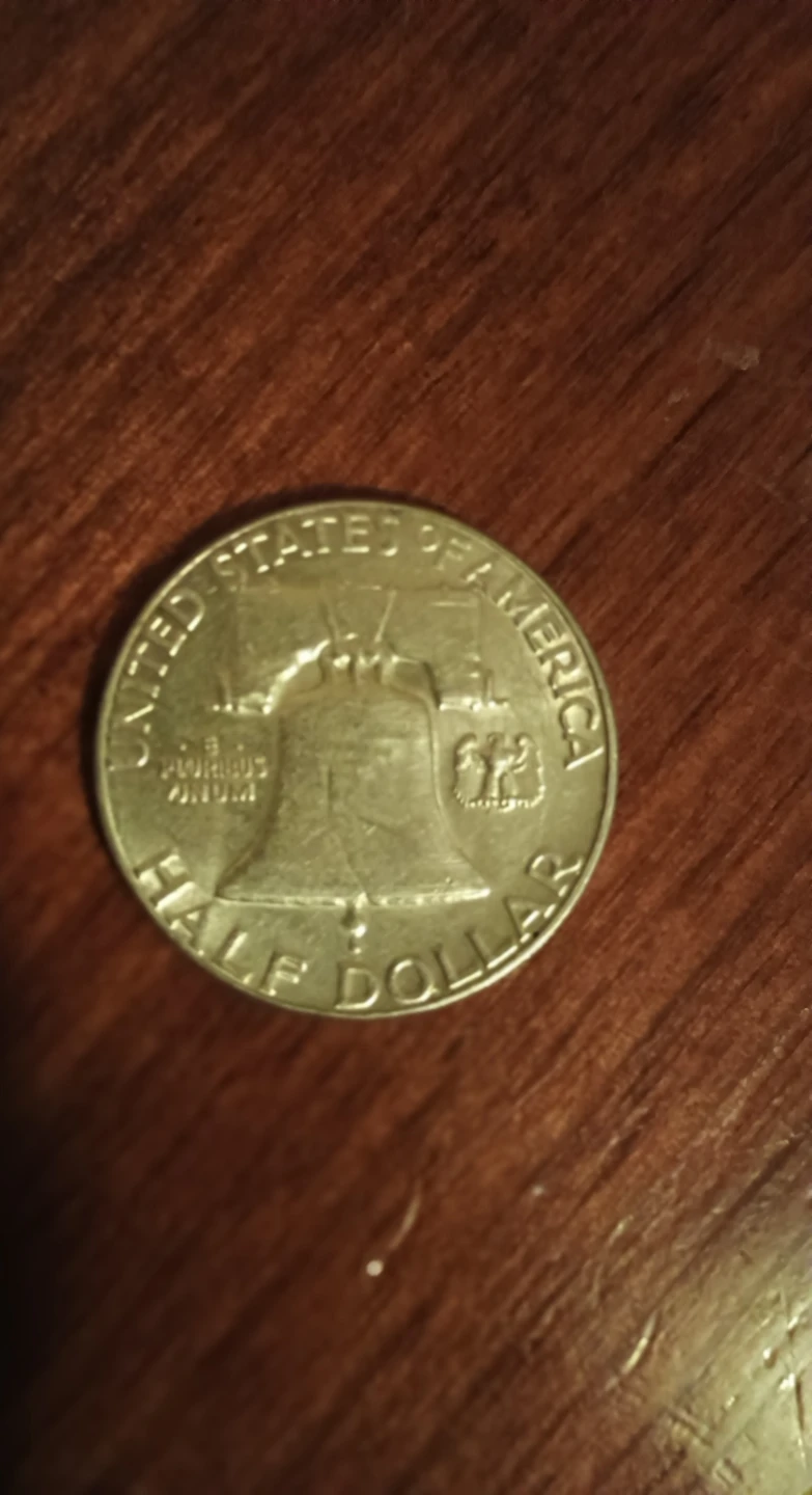 1961 Franklin Half Dollar Coin( silver coin)