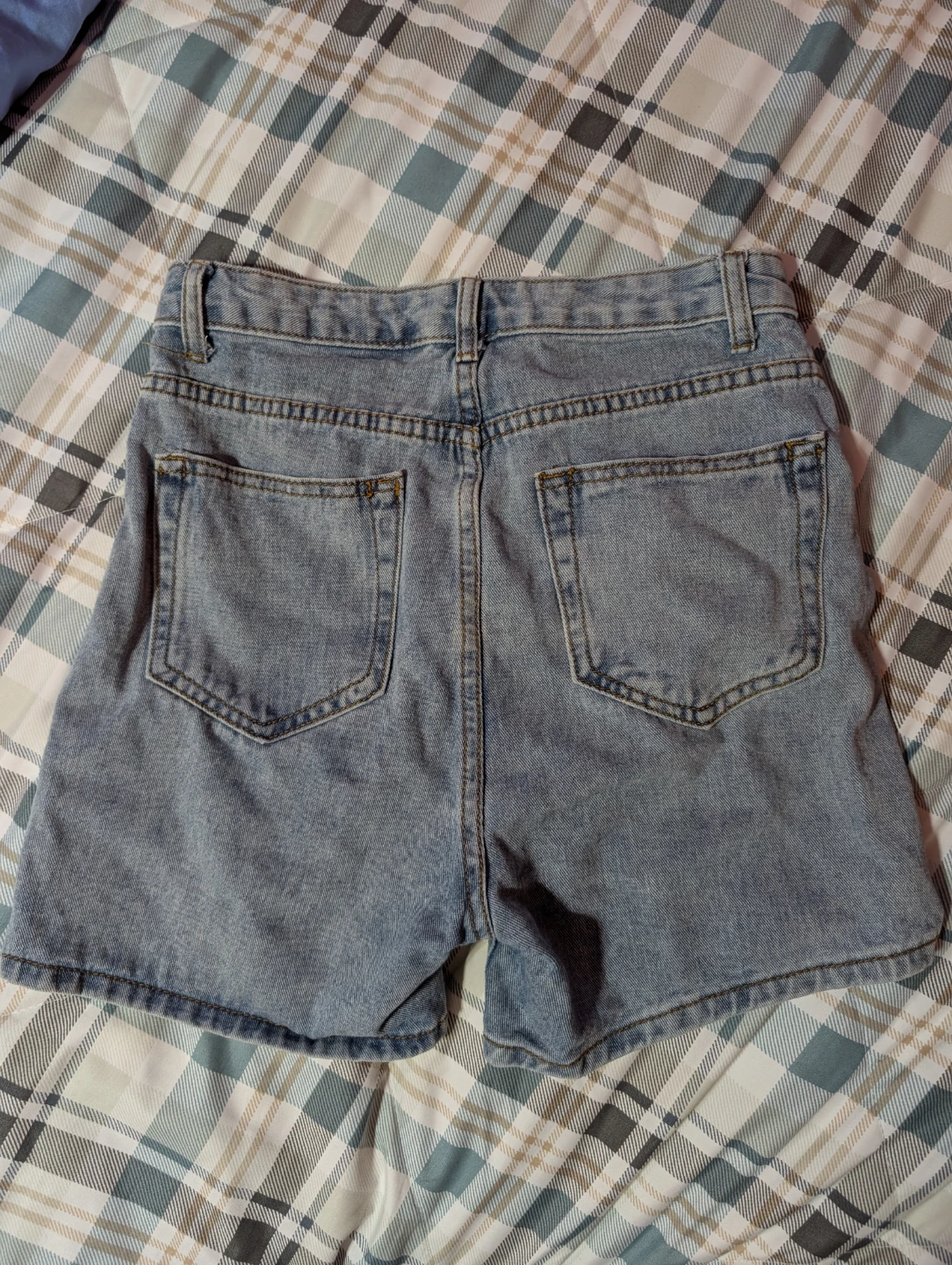 SHEIN Women's Denim Shorts - Light Wash XS - photo 2