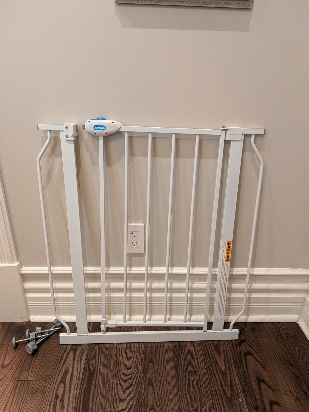 Regalo Baby Gate White