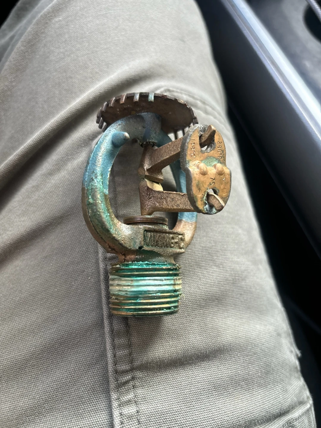 Vintage Brass Fire Sprinkler Head