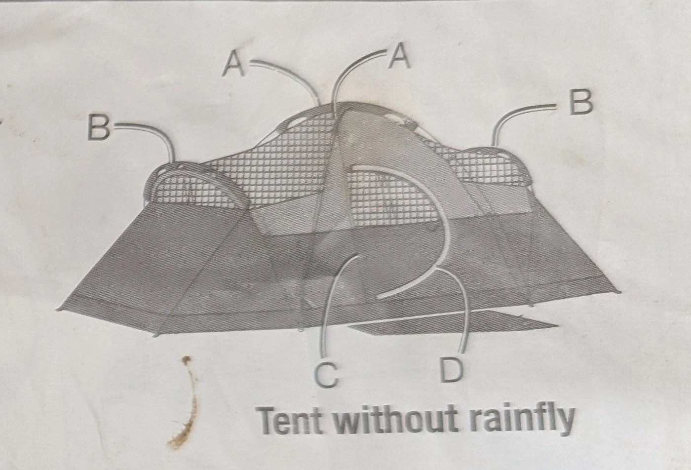 USED Coleman Bristol Tent Large 8-Person Camping Skydome Family - photo 5