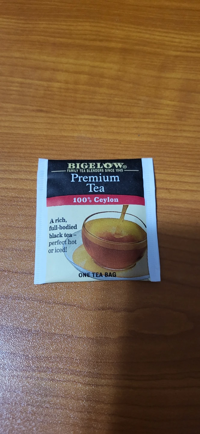 Bigelow Premium 100% Ceylon Black Tea Bag