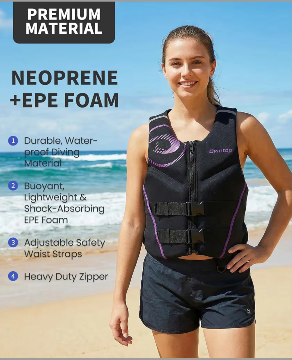 Owntop Adult Life Vest - Small - photo 5