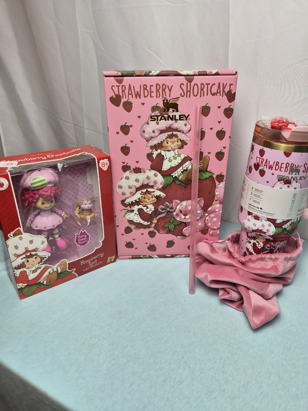 Strawberry Shortcake Stanley 40 oz Gift Bundle